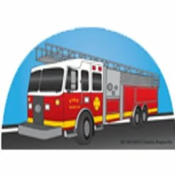 Best Sale ✔️ Creative Shapes Etc. - Large Notepad - Fire Truck 🛒