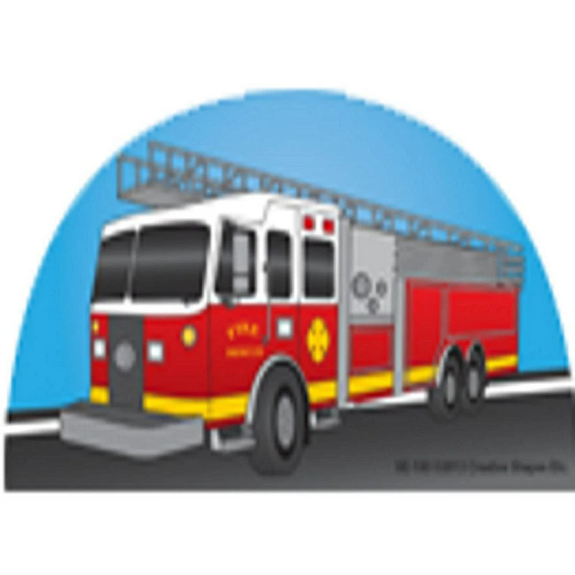 Best Sale โ๏ธ Creative Shapes Etc. - Large Notepad - Fire Truck ๐