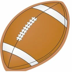 Budget 😉 Creative Shapes Etc. - Large Notepad - Football 🥰