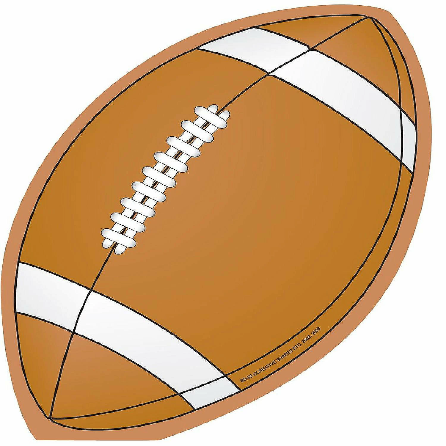 Budget ๐ Creative Shapes Etc. - Large Notepad - Football ๐ฅฐ