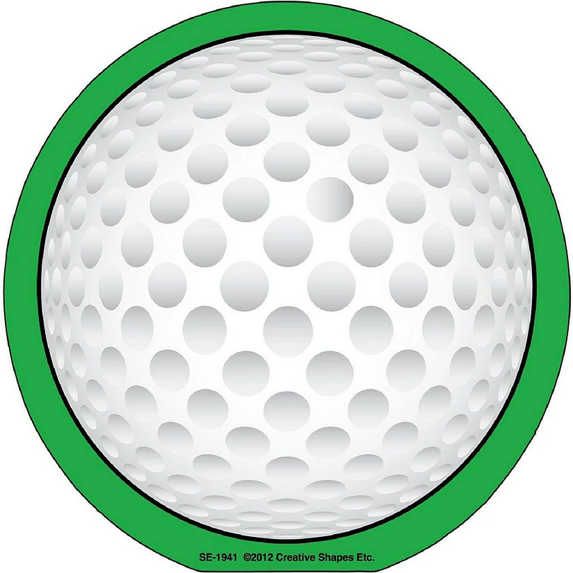 New ๐ Creative Shapes Etc. - Large Notepad - Golf Ball โ