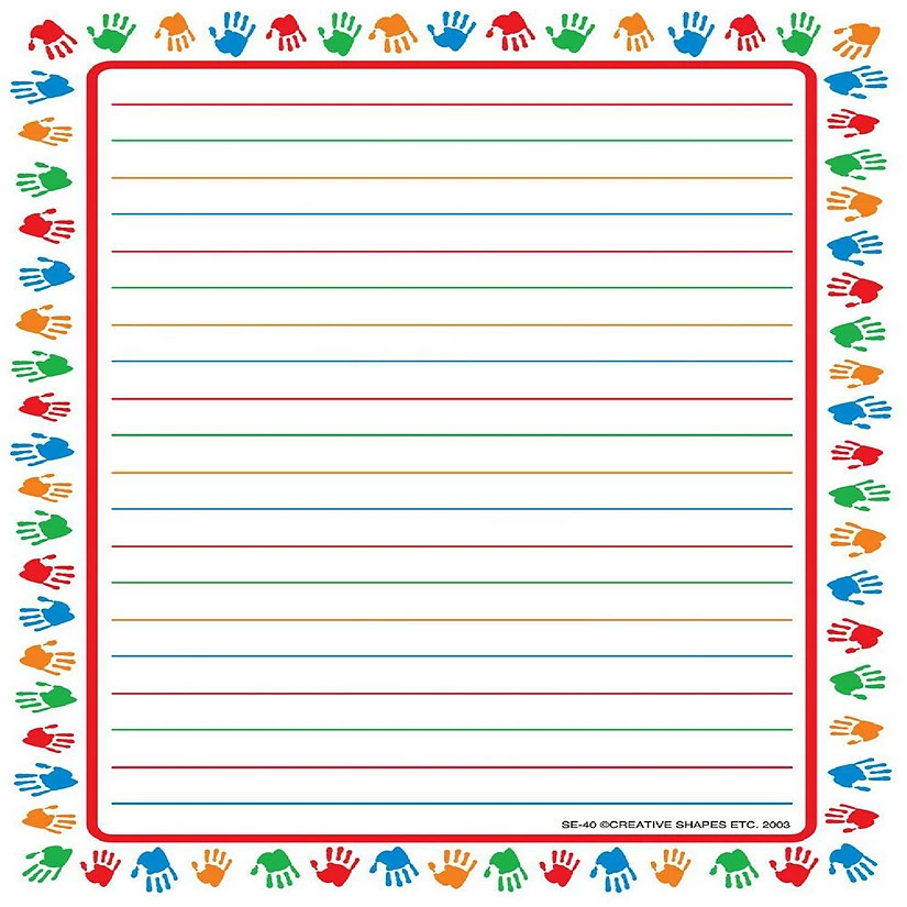 Cheap ⌛ Creative Shapes Etc. - Large Notepad - Hands/lined ⭐