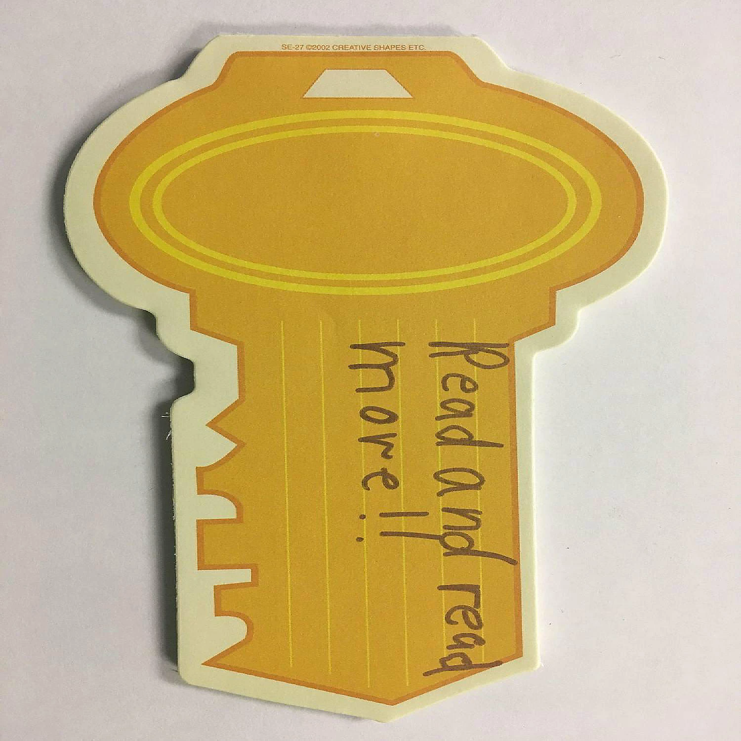 Hot Sale ๐ Creative Shapes Etc. - Large Notepad - Key ๐ - Image 2