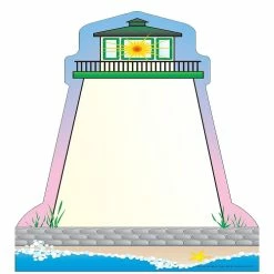 Hot Sale 😉 Creative Shapes Etc. - Large Notepad - Lighthouse 😀