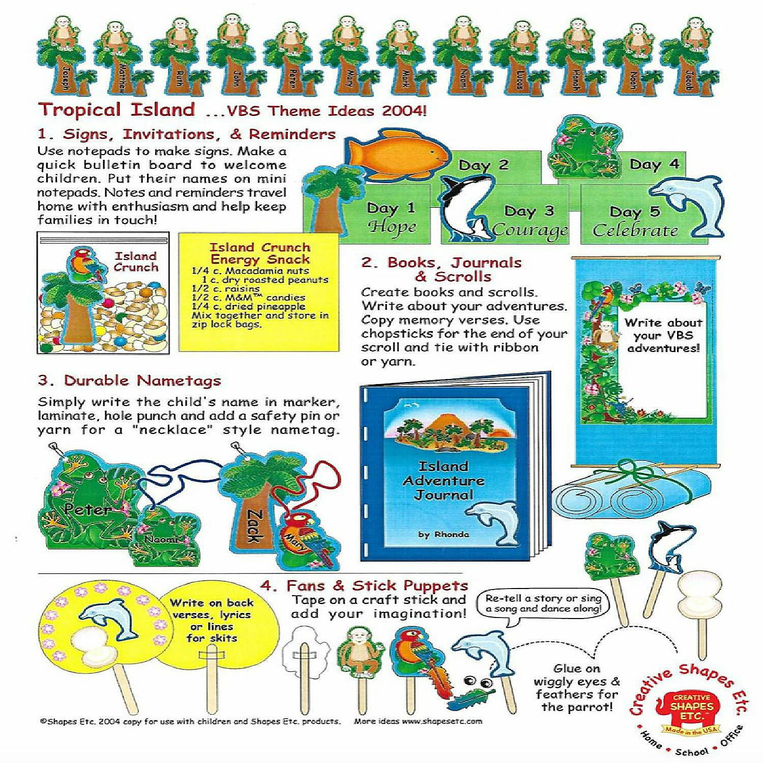 Cheap 🔥 Creative Shapes Etc. - Large Notepad - Palm Tree 🎁 - Image 3