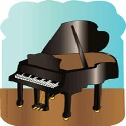 Deals ❤️ Creative Shapes Etc. - Large Notepad - Piano 👍