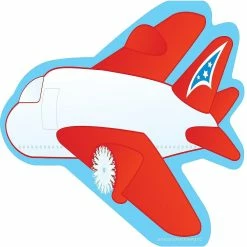 New ❤️ Creative Shapes Etc. - Large Notepad - Plane 😀