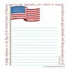 Deals 😉 Creative Shapes Etc. - Large Notepad - Pledge/flag 🔔