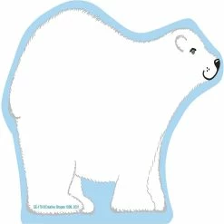 Wholesale ❤️ Creative Shapes Etc. - Large Notepad - Polar Bear 💯