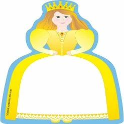 Budget 🧨 Creative Shapes Etc. - Large Notepad - Queen/princess 🤩