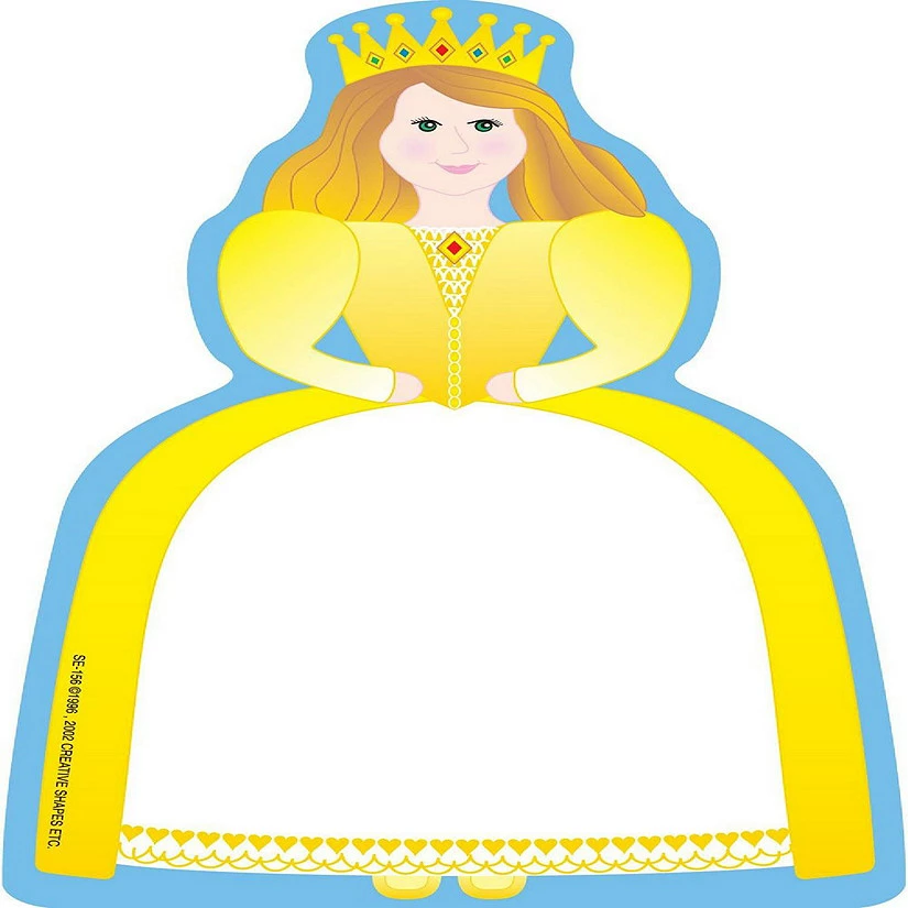 Budget ๐งจ Creative Shapes Etc. - Large Notepad - Queen/princess ๐คฉ