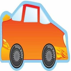 Budget 🥰 Creative Shapes Etc. - Large Notepad - Race Car 🧨