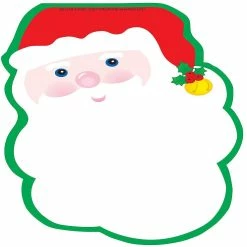 Cheap 😍 Creative Shapes Etc. - Large Notepad - Santa Face 💯