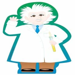 Coupon 🎁 Creative Shapes Etc. - Large Notepad - Scientist 😉