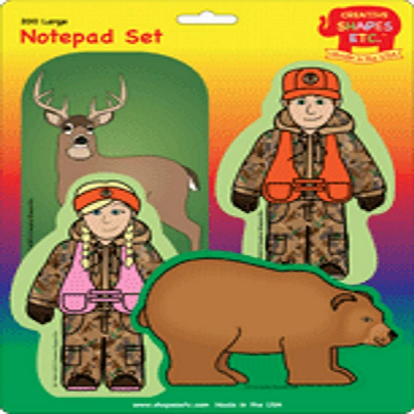 Discount ๐ Creative Shapes Etc. - Large Notepad Set - Outdoors ๐