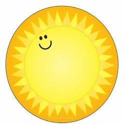 Budget 💯 Creative Shapes Etc. - Large Notepad - Sunshine 😍