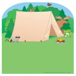 Coupon 😀 Creative Shapes Etc. - Large Notepad - Tent 💯