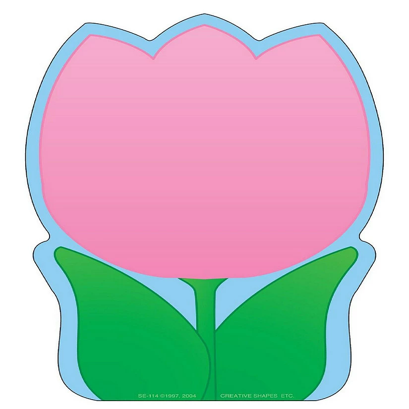 Hot Sale ๐งจ Creative Shapes Etc. - Large Notepad - Tulip ๐ฏ