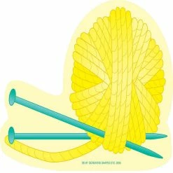 Coupon 🔥 Creative Shapes Etc. - Large Notepad - Yarn ✔️