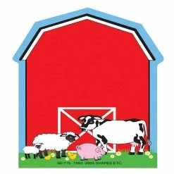 Buy 🧨 Creative Shapes Etc. - Mini Notepad - Barn 🥰