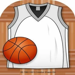 Discount 🎉 Creative Shapes Etc. - Mini Notepad - 🏀 Basketball Jersey 🎁