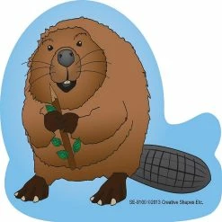 Outlet 🌟 Creative Shapes Etc. - Mini Notepad - Beaver 🤩