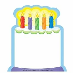 Coupon ⌛ Creative Shapes Etc. - Mini Notepad - 🥳 Birthday Cake 🔥