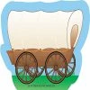 Outlet 🧨 Creative Shapes Etc. - Mini Notepad - Conestoga Wagon 😍