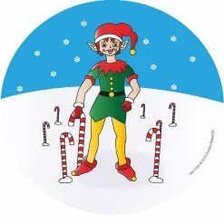 Discount ⌛ Creative Shapes Etc. - Mini Notepad - Elf Standing 😀