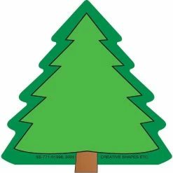 Hot Sale 🔥 Creative Shapes Etc. - Mini Notepad - Fir Tree 😀