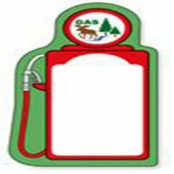 New 😍 Creative Shapes Etc. - Mini Notepad - Gas Pump 🧨