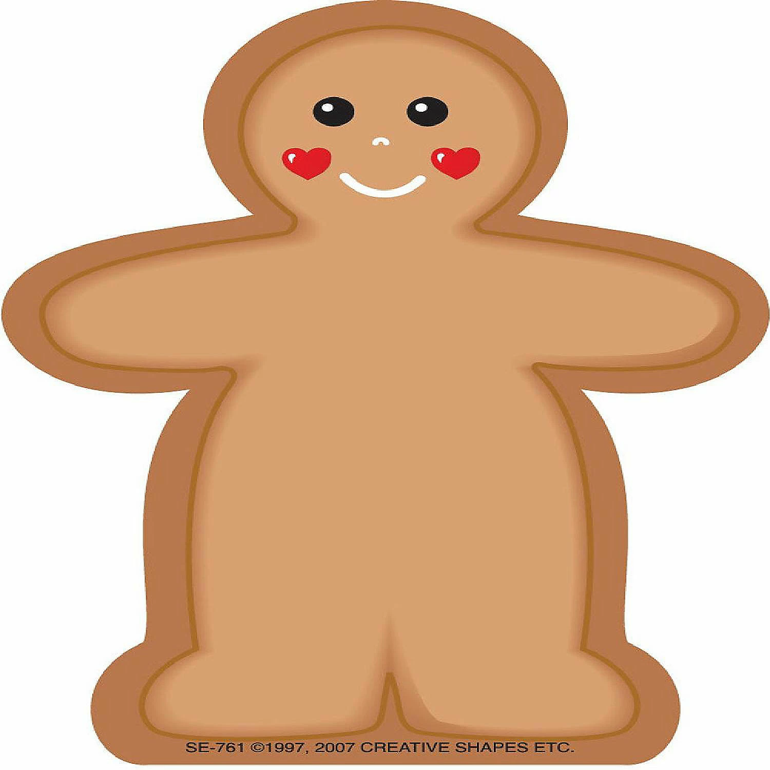 Best deal โญ Creative Shapes Etc. - Mini Notepad - Gingerbread Man ๐