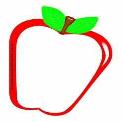 Cheap 🎁 Creative Shapes Etc. - Mini Notepad - Half Apple 🌟