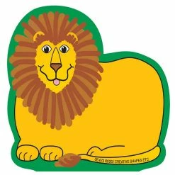 New 🛒 Creative Shapes Etc. - Mini Notepad - Lion ⭐