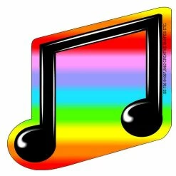 Brand new 🥰 Creative Shapes Etc. - Mini Notepad - Music Note 🎁