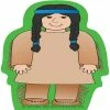 Deals ❤️ Creative Shapes Etc. - Mini Notepad - Native American Boy ⭐