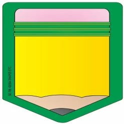 Coupon 😀 Creative Shapes Etc. - Mini Notepad - Pencil 😉