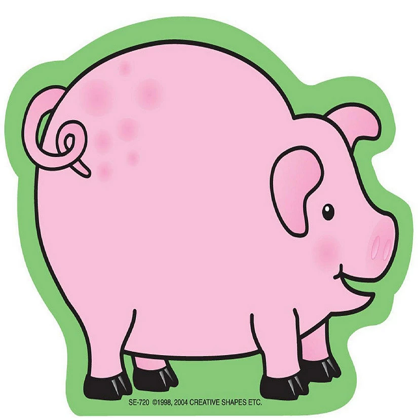 Flash Sale 🌟 Creative Shapes Etc. - Mini Notepad - Piglet 🛒