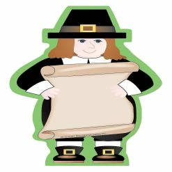 Best Sale 🤩 Creative Shapes Etc. - Mini Notepad - Pilgrim Boy 🎁