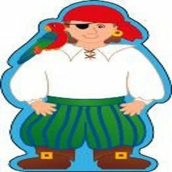 Best Pirce ❤️ Creative Shapes Etc. - Mini Notepad - Pirate/boy 🧨