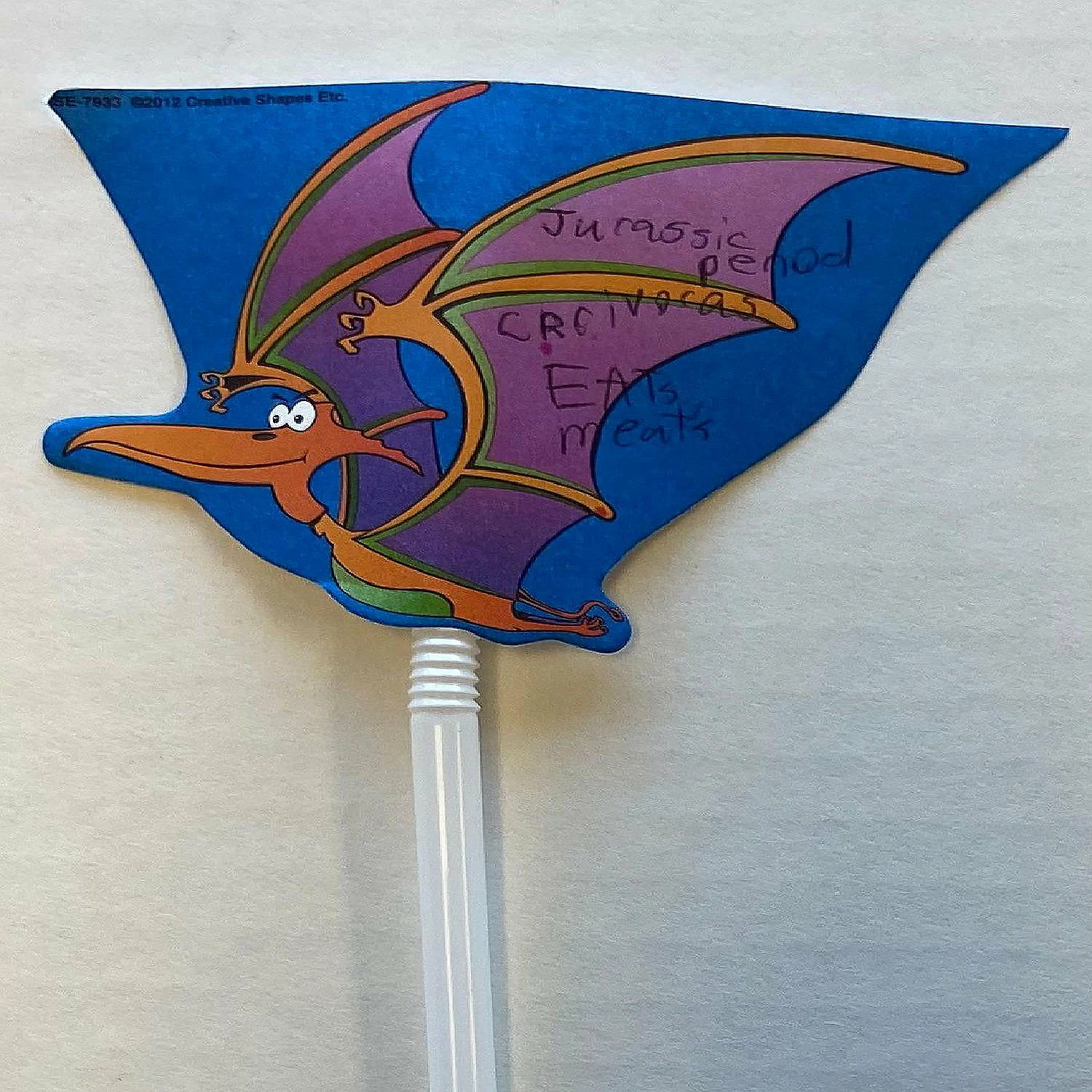 Outlet 🤩 Creative Shapes Etc. - Mini Notepad - Pterodactyl 🤩 - Image 2