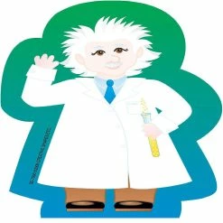 Best Pirce 👏 Creative Shapes Etc. - Mini Notepad - Scientist 🤩