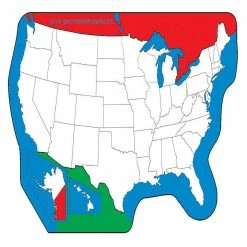 Budget 🌟 Creative Shapes Etc. - Mini Notepad - U.s. Map 👍