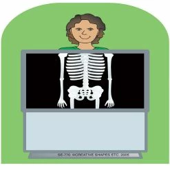 Best Sale 🧨 Creative Shapes Etc. - Mini Notepad - X-ray 👏