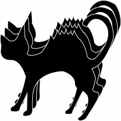 Best Sale 🎁 Creative Shapes Etc. - Small Single Color Construction Paper Craft Cut-out - Cat 🌟