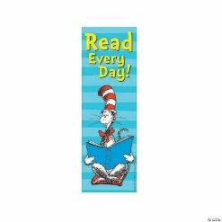 Cheap 😍 Dr. Seuss™ The Cat In The Hat™ Read Every Day Bookmarks - 36 Pc. 🧨