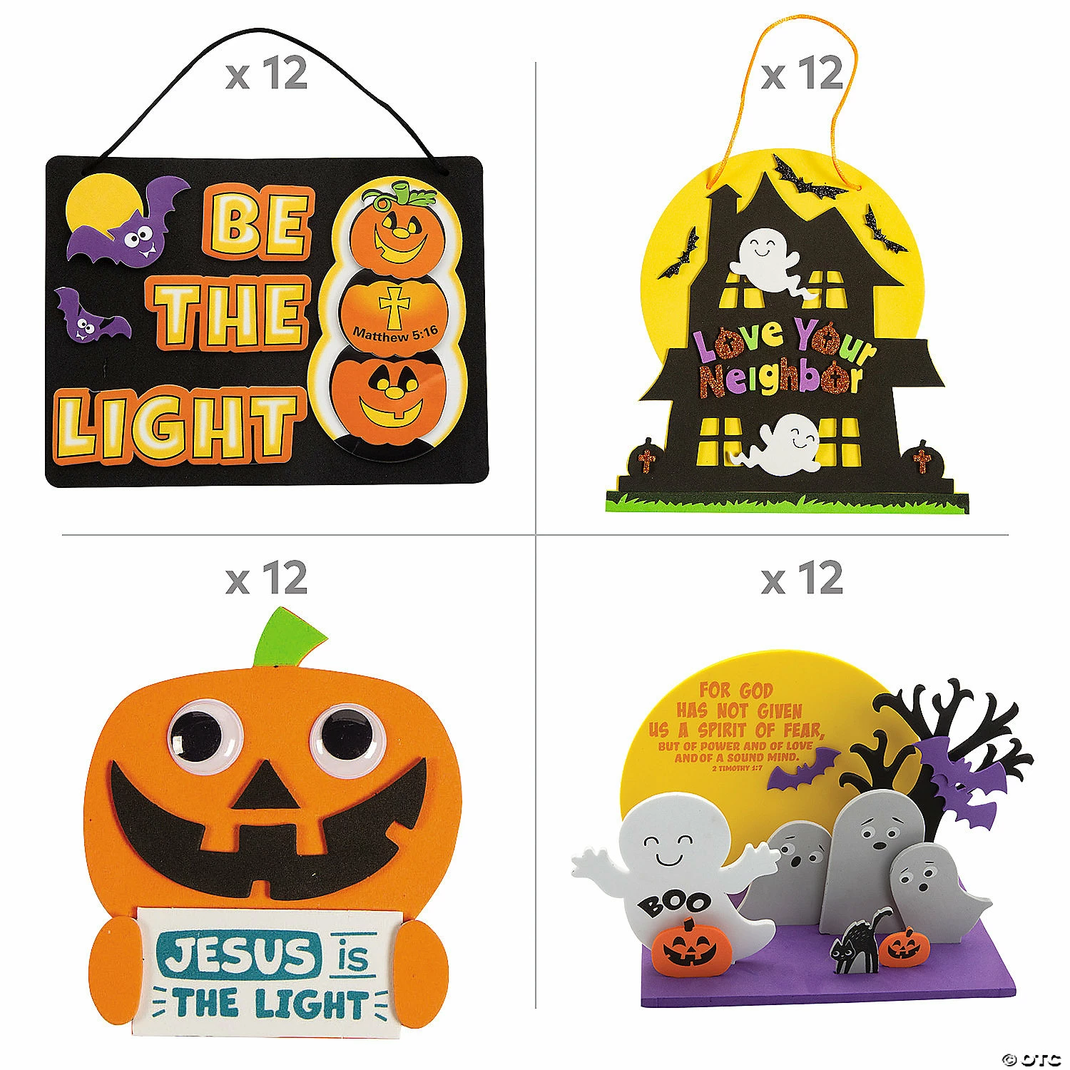Coupon ⭐ Fear Not with God 🧛 Halloween Craft Assortment - Makes 48 🎁 - Image 2