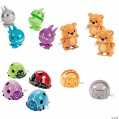 Deals 🎉 Flipping Wind-Up Toys Handout Kit - 48 Pc. ⭐