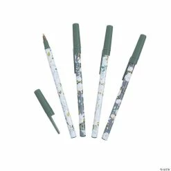 Hot Sale 😉 Floral Wedding Stick Pens - 24 Pc. ❤️