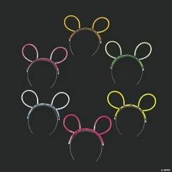 Hot Sale π Glow Stick Cat Ear Headbands - 12 Pc. π